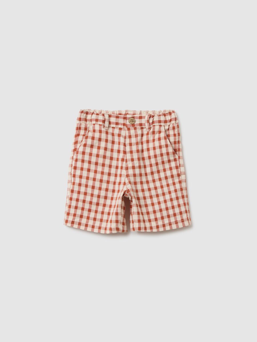 Pantaloncini da bambino in cotone multicolor regular fit_0