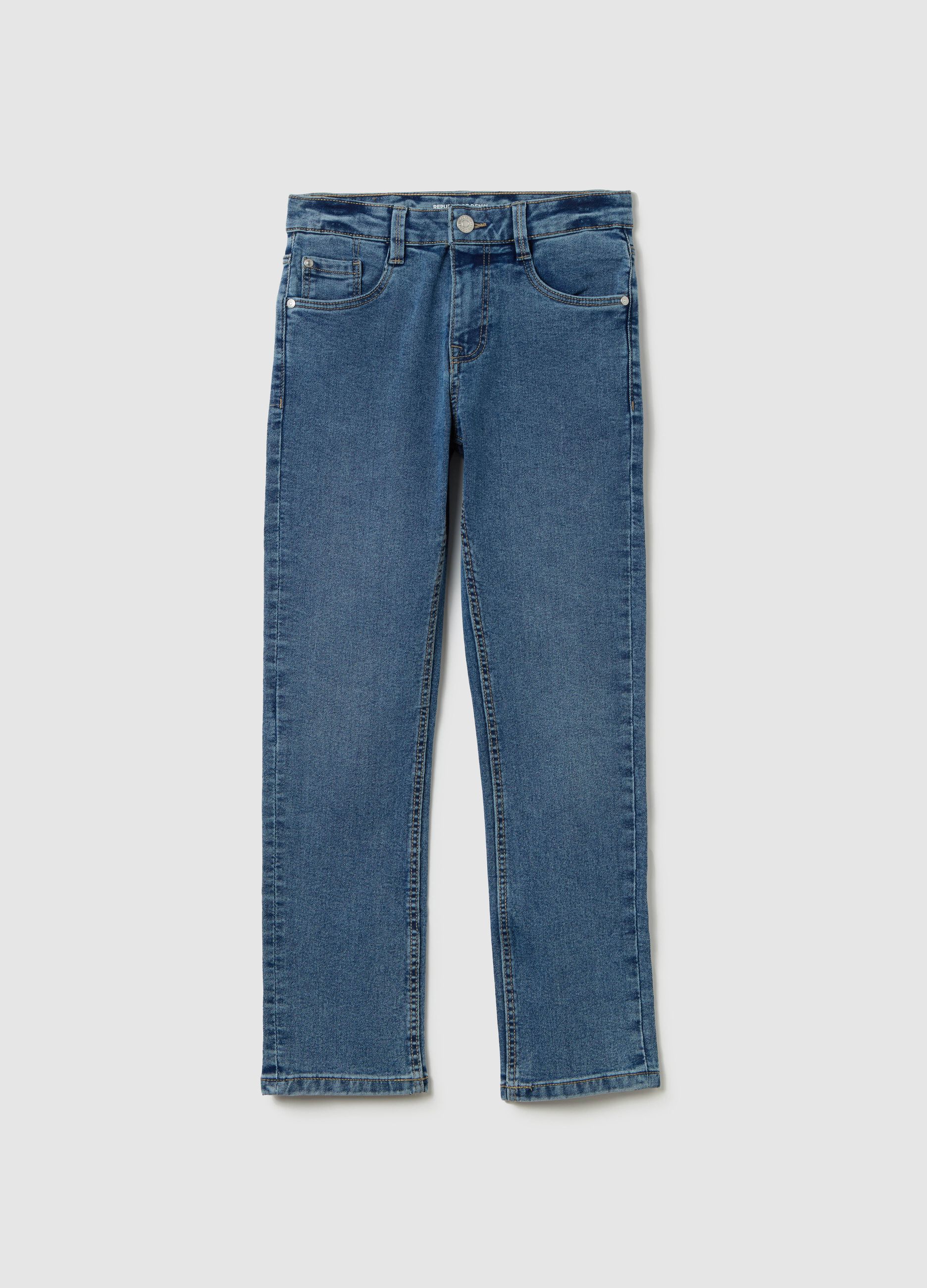 Regular-fit jeans with five pockets