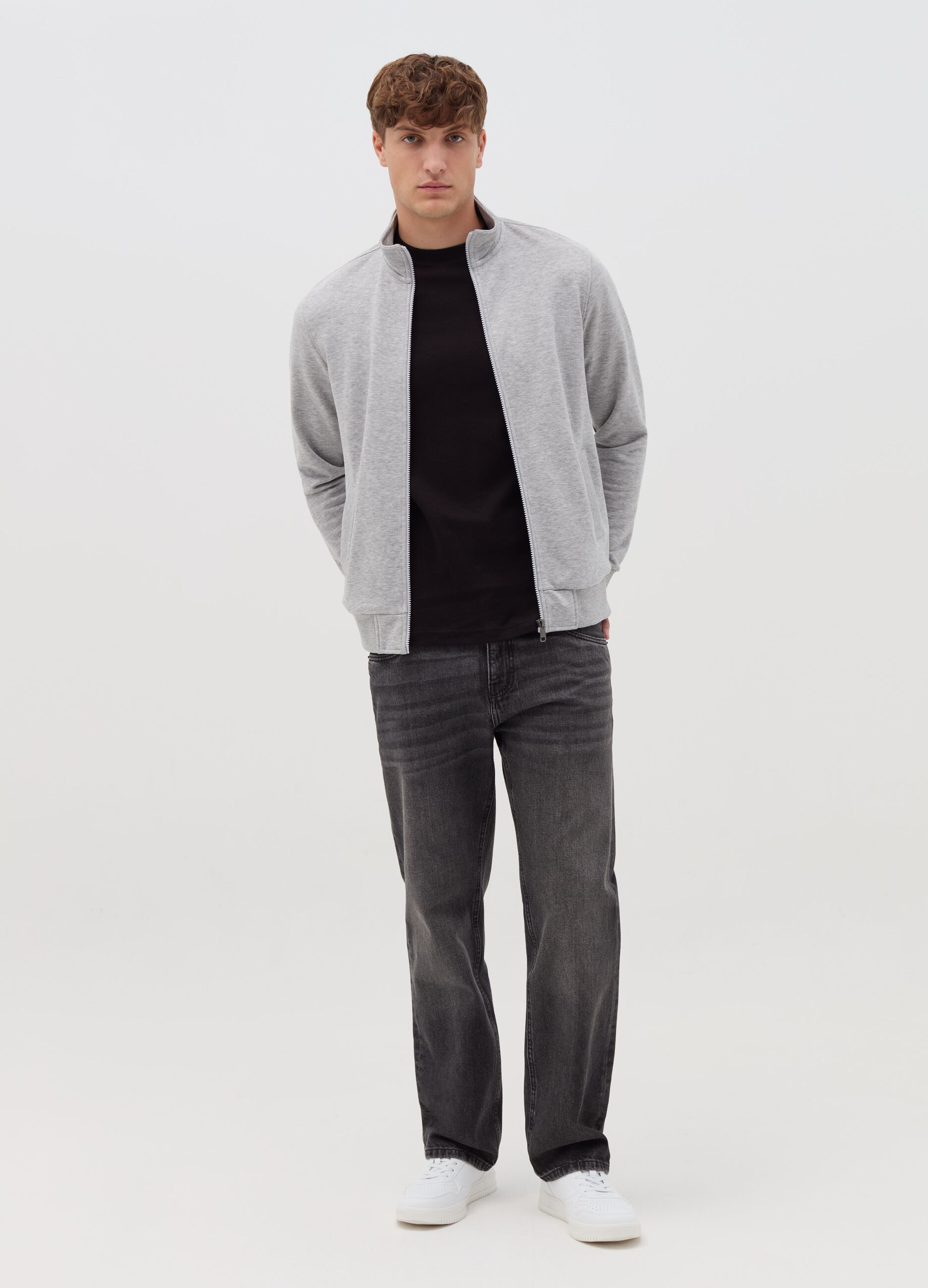 Felpe Uomo Grigio OVS