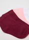 Girls' multicolour cotton blend short socks multipack_1