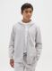 Boys' grey hoodie in pure cotton regular fit_0