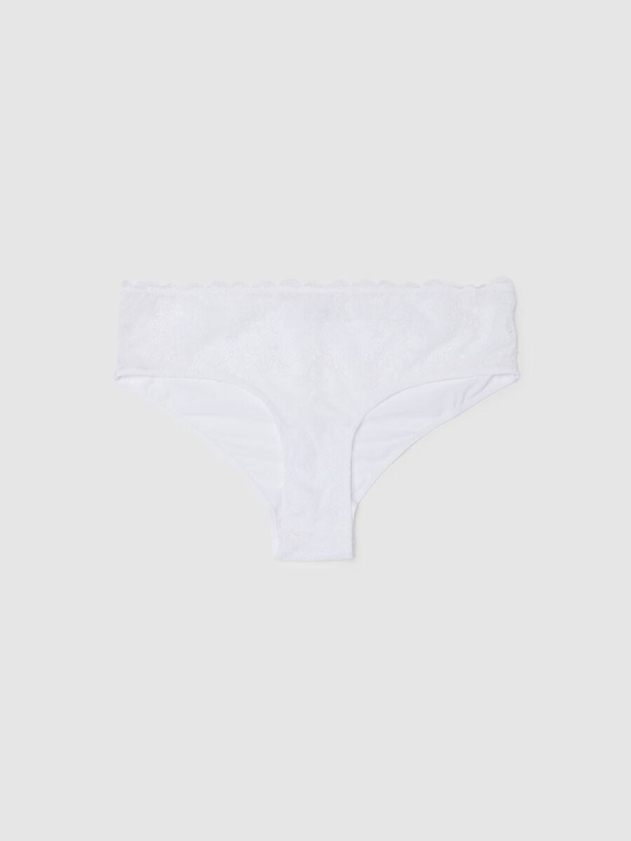 Slip bianchi in puro cotone e pizzo_4