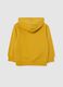 Children's yellow pure cotton hoodie regular fit_1