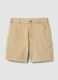 Bermuda beige in puro cotone_4