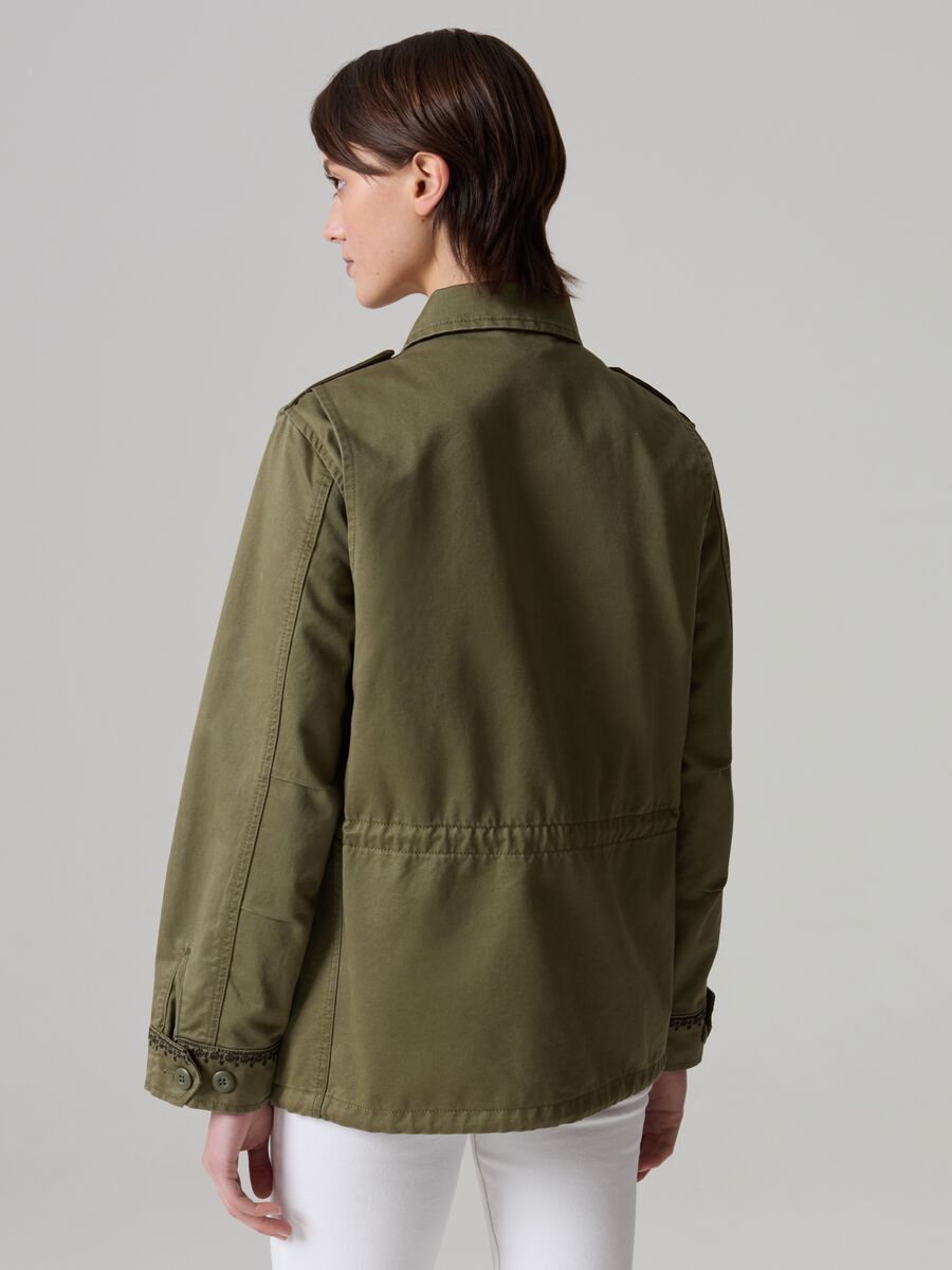 Safari jacket with embroidered details_2