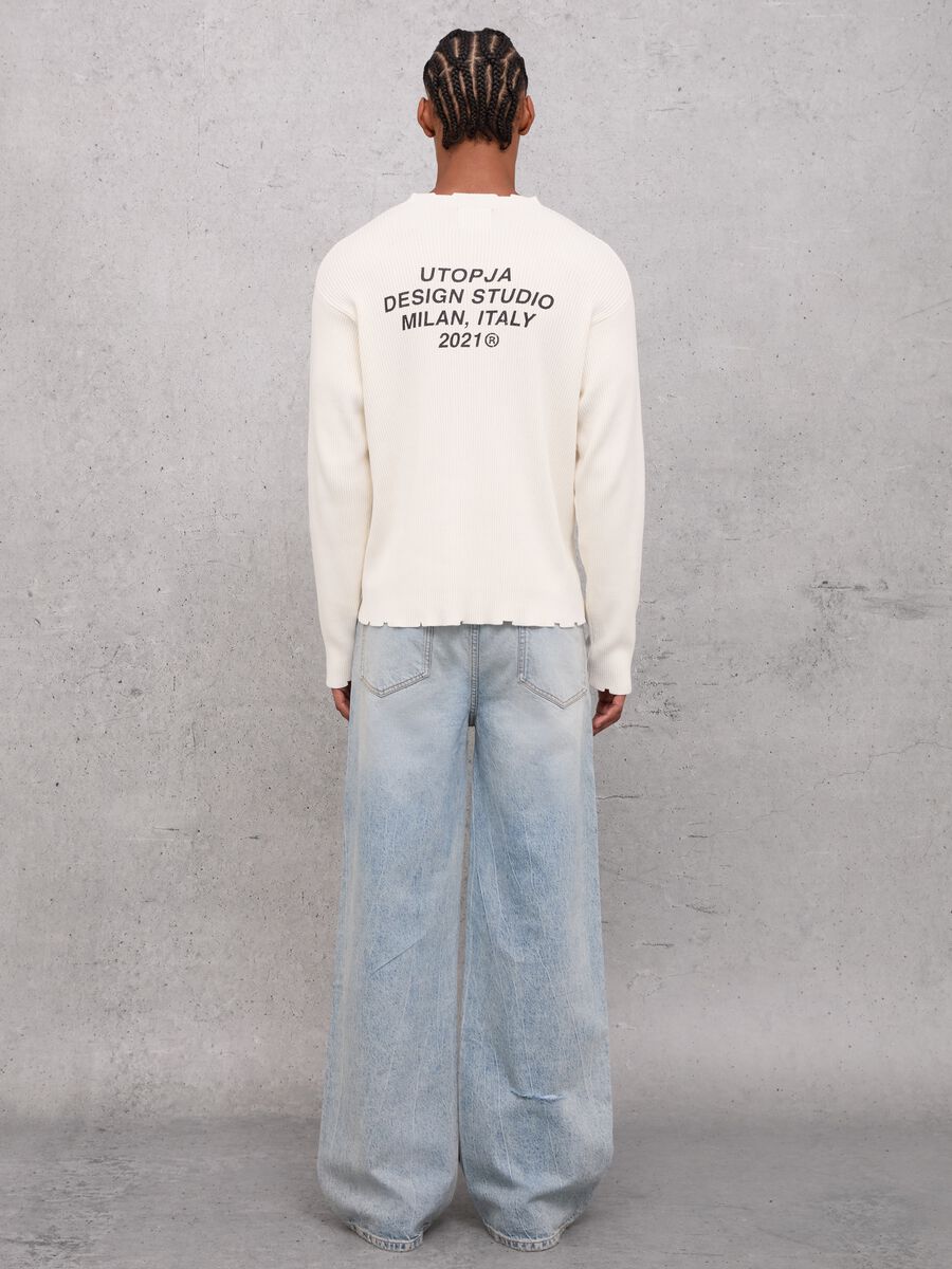 Baggy Denim Washed Light Blue_3