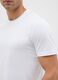 White regular fit pure cotton t-shirt_3