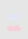 Multicolour stretch cotton comfortable bras twin pack for girls_0