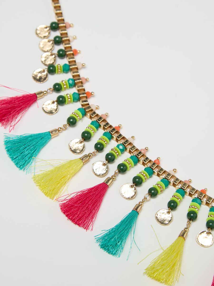 Choker with tassels_2