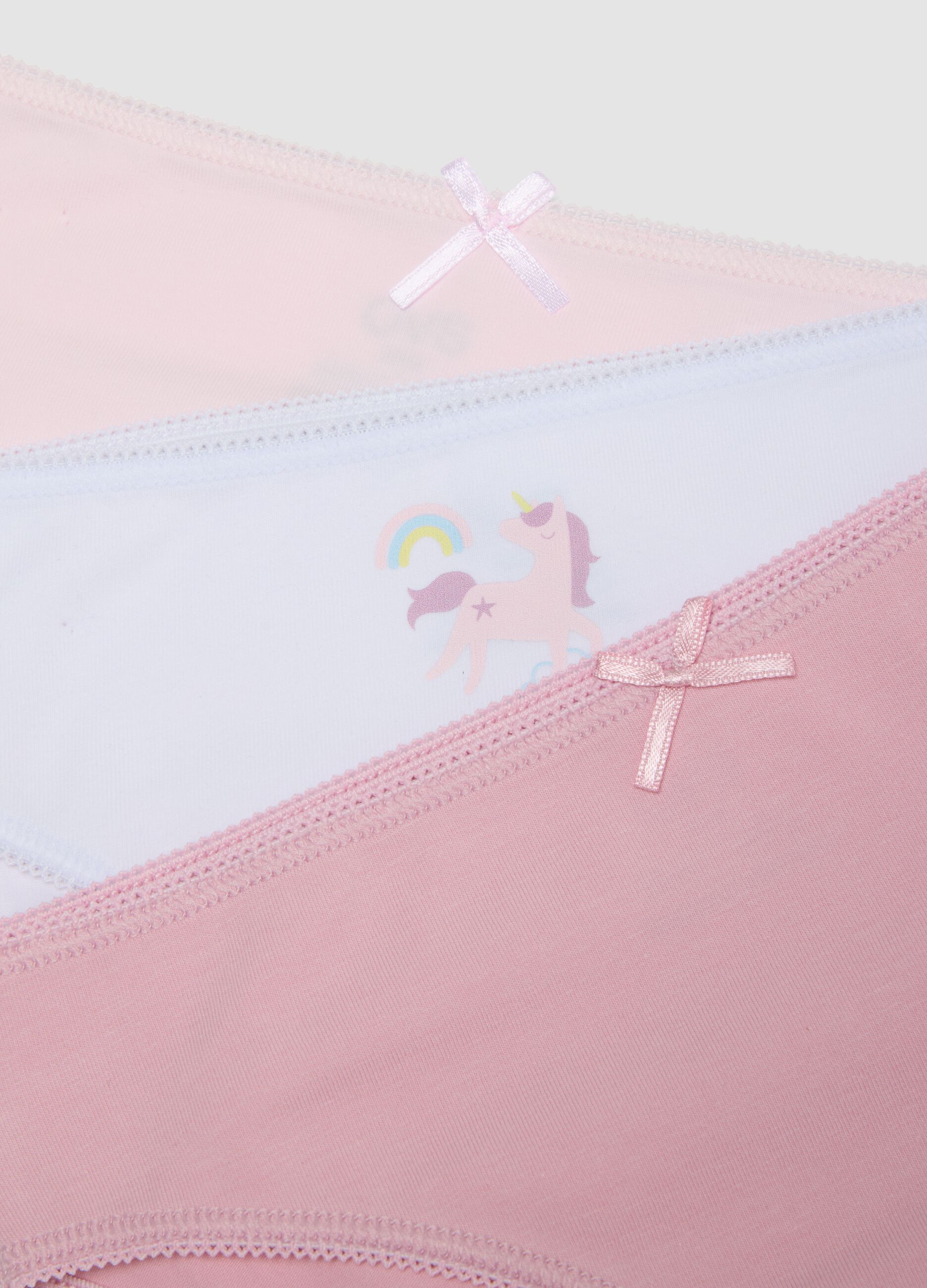 Seven-pack of multicolour organic stretch-cotton briefs