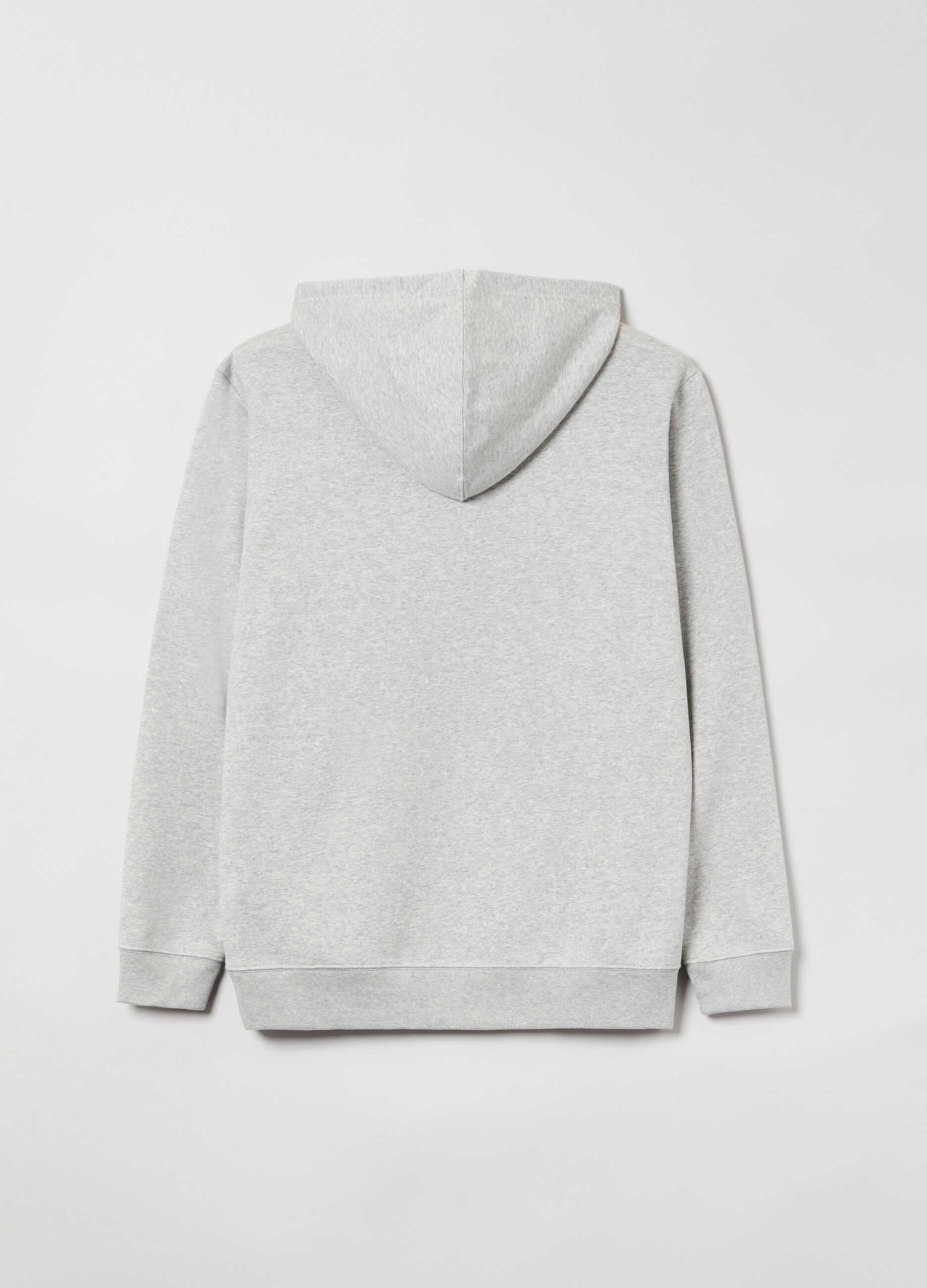 Hoodie with embroidered logo