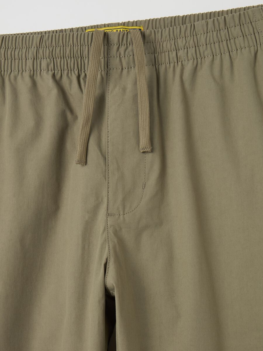 Chino joggers in cotton_5