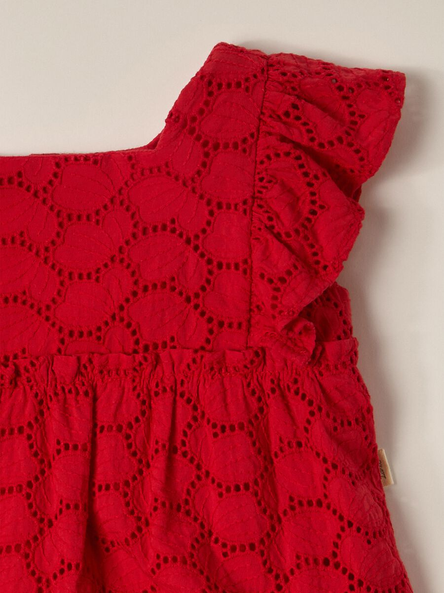 Infant Pure Cotton Sangallo Dress by IANA_2