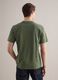 Green pure cotton crew neck T-shirt relaxed fit_3