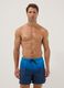 Blue ombr&eacute; swim shorts with elasticated waist_0