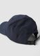 Blue cap with curved peak_1