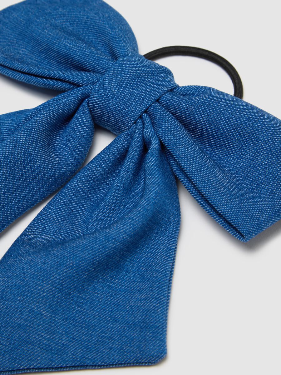 Fiocco blu per capelli_2