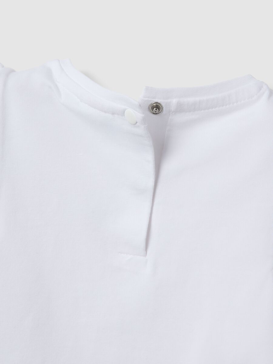 Set maglia gonna in cotone elasticizzato multicolor da bimba con Minnie_3