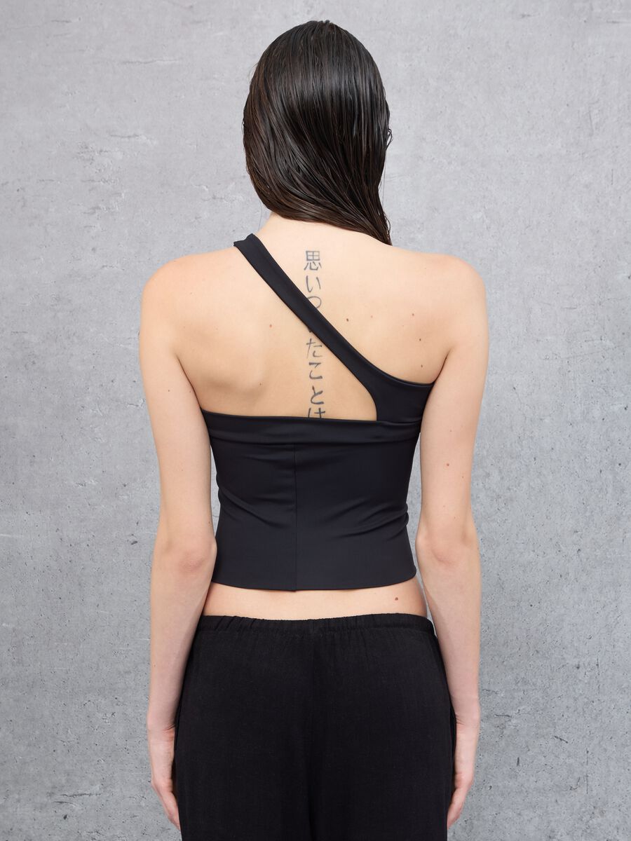 Asymmetrical Adjustable Black Top_3