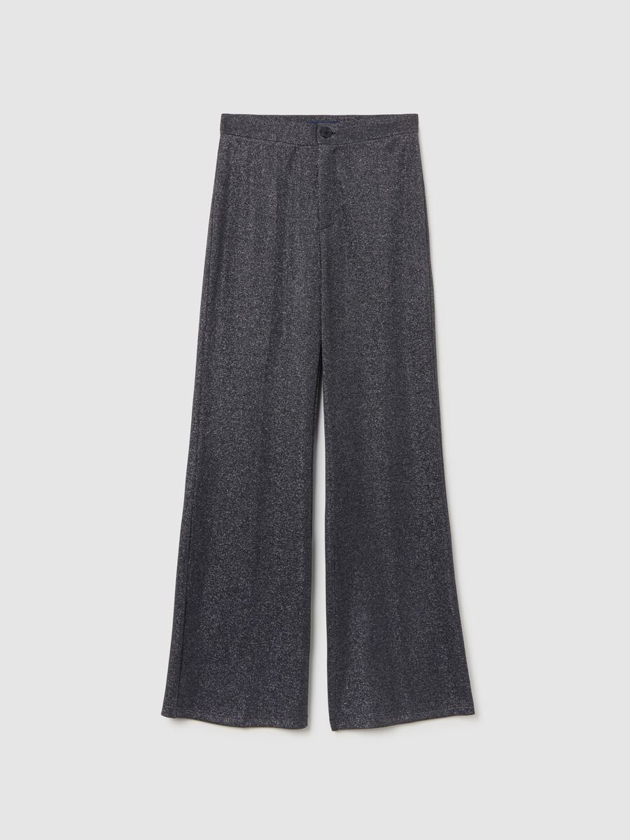 Grey Flare Trousers_4