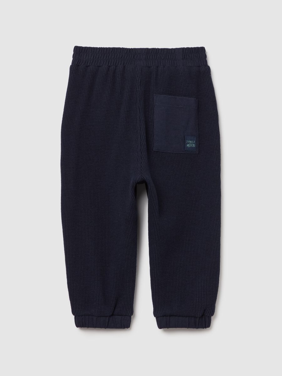 Waffle-weave joggers_1