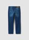 Blue comfort-fit stretch cotton jeans_1