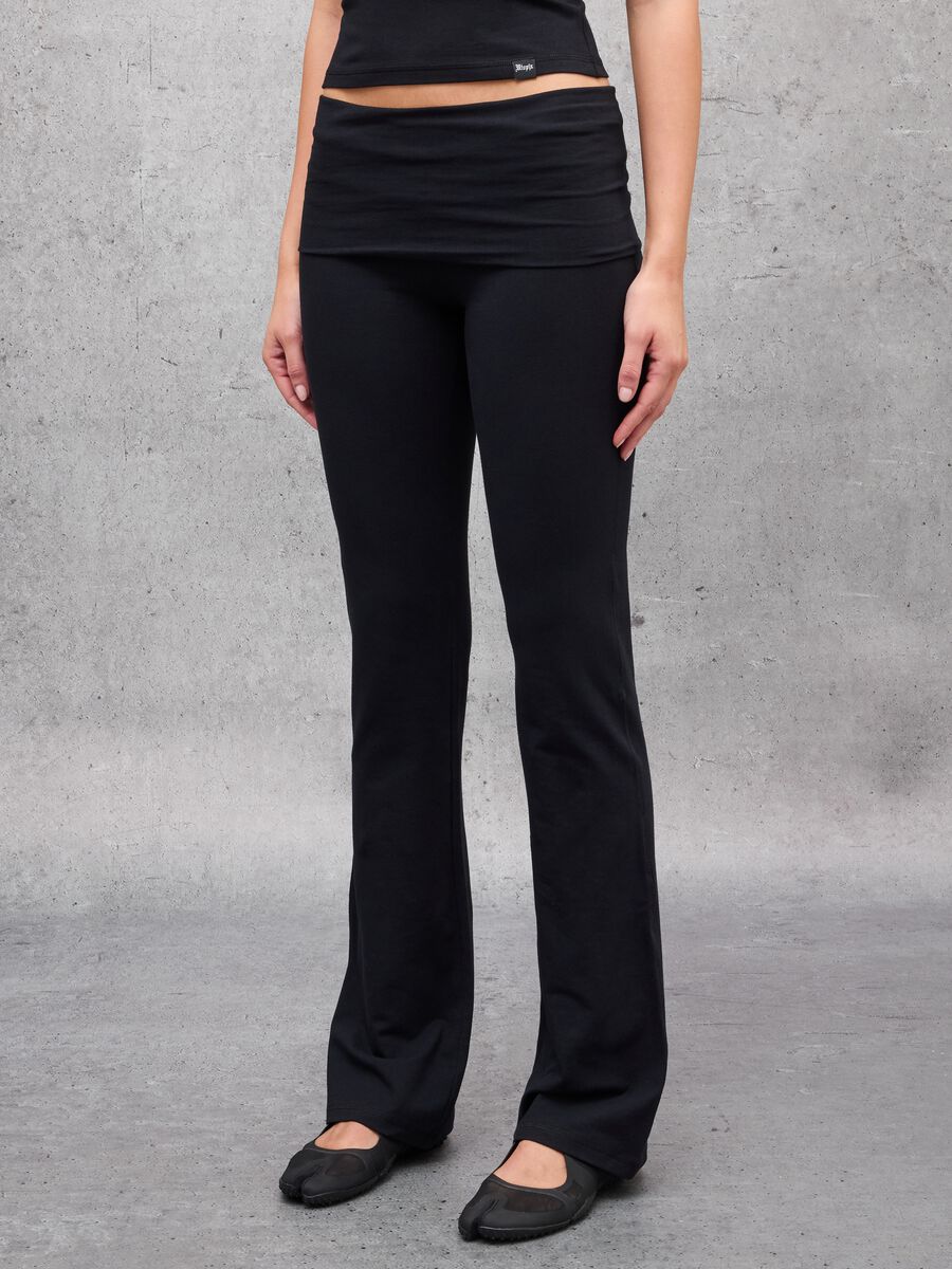 Yoga Flare Pants Black_1