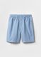 Gap Blue Linen and Cotton Shorts_5