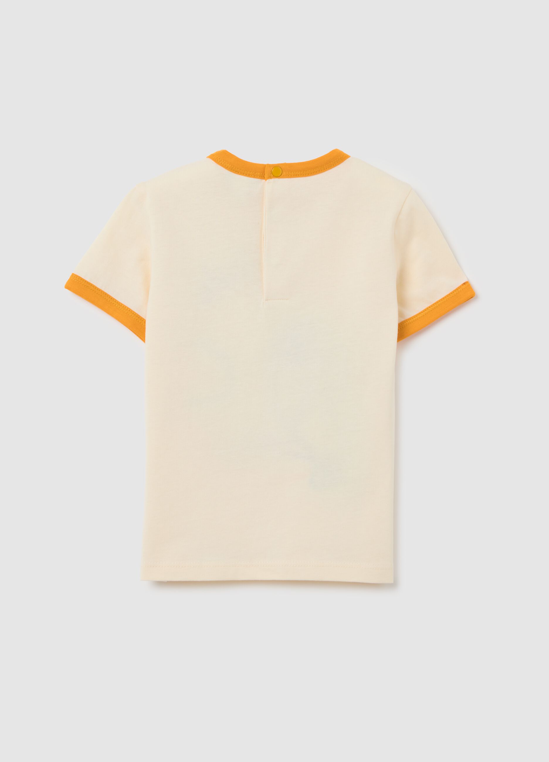 Fagottino Short Sleeve T-shirt with Colourful Print