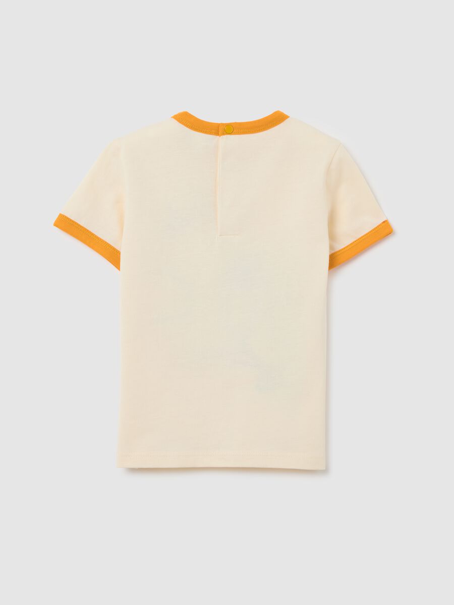 Fagottino Short Sleeve T-shirt with Colourful Print_1