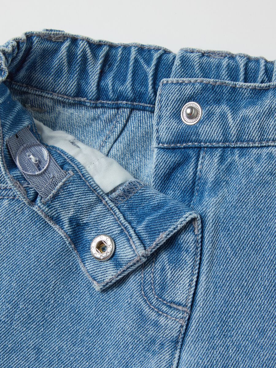 Wide-leg jeans with Minnie Mouse print_2