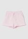 Cotton-blend drawstring shorts_0