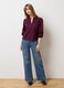 Red pure cotton regular fit shirt_1