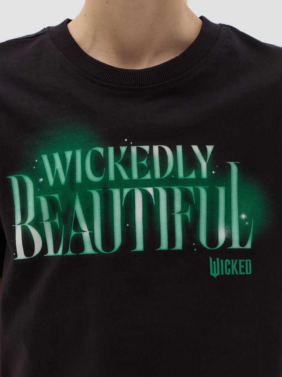 Boxy-fit T-shirt with Wicked print_1