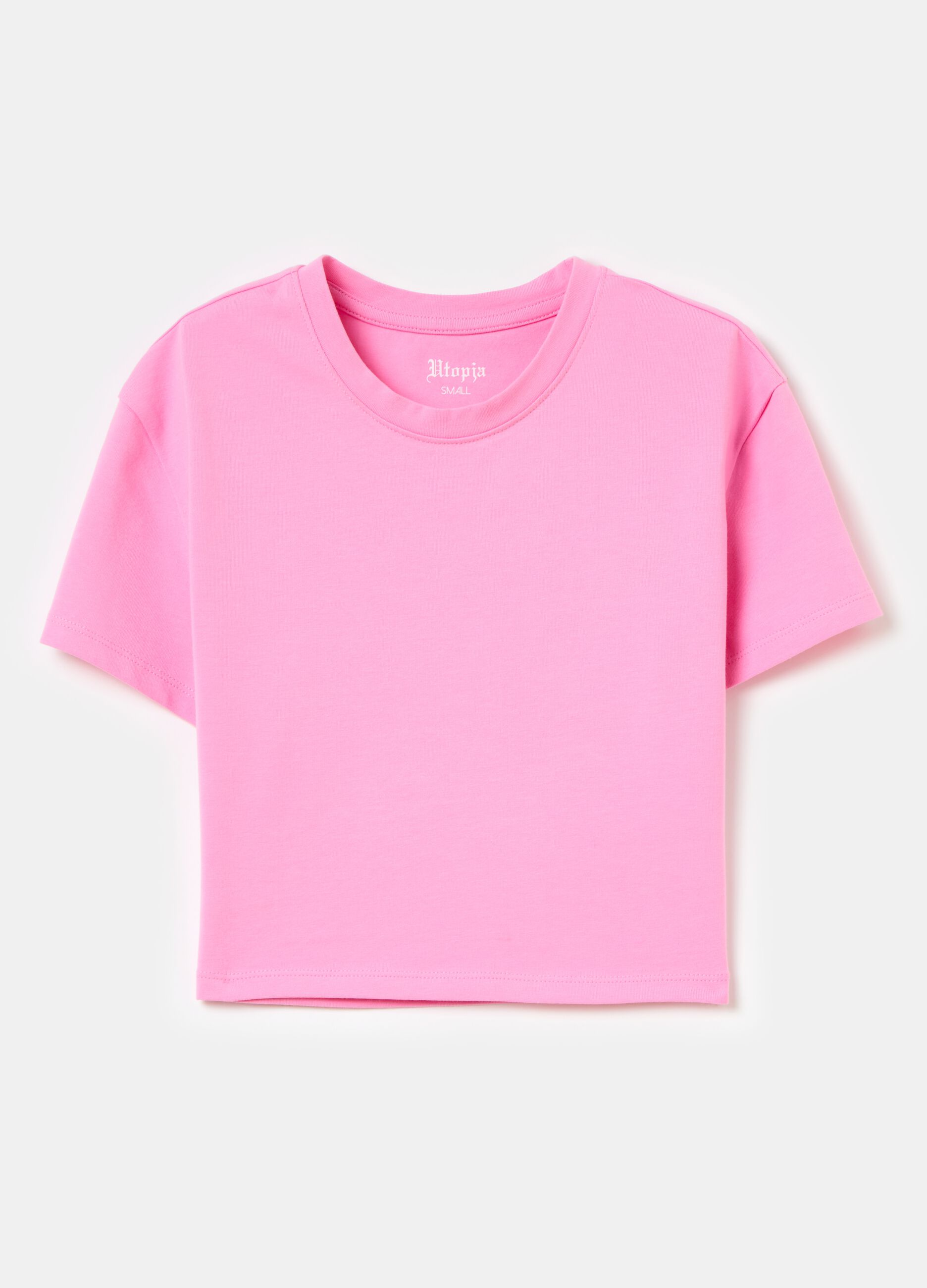 Crop T-shirt Pink
