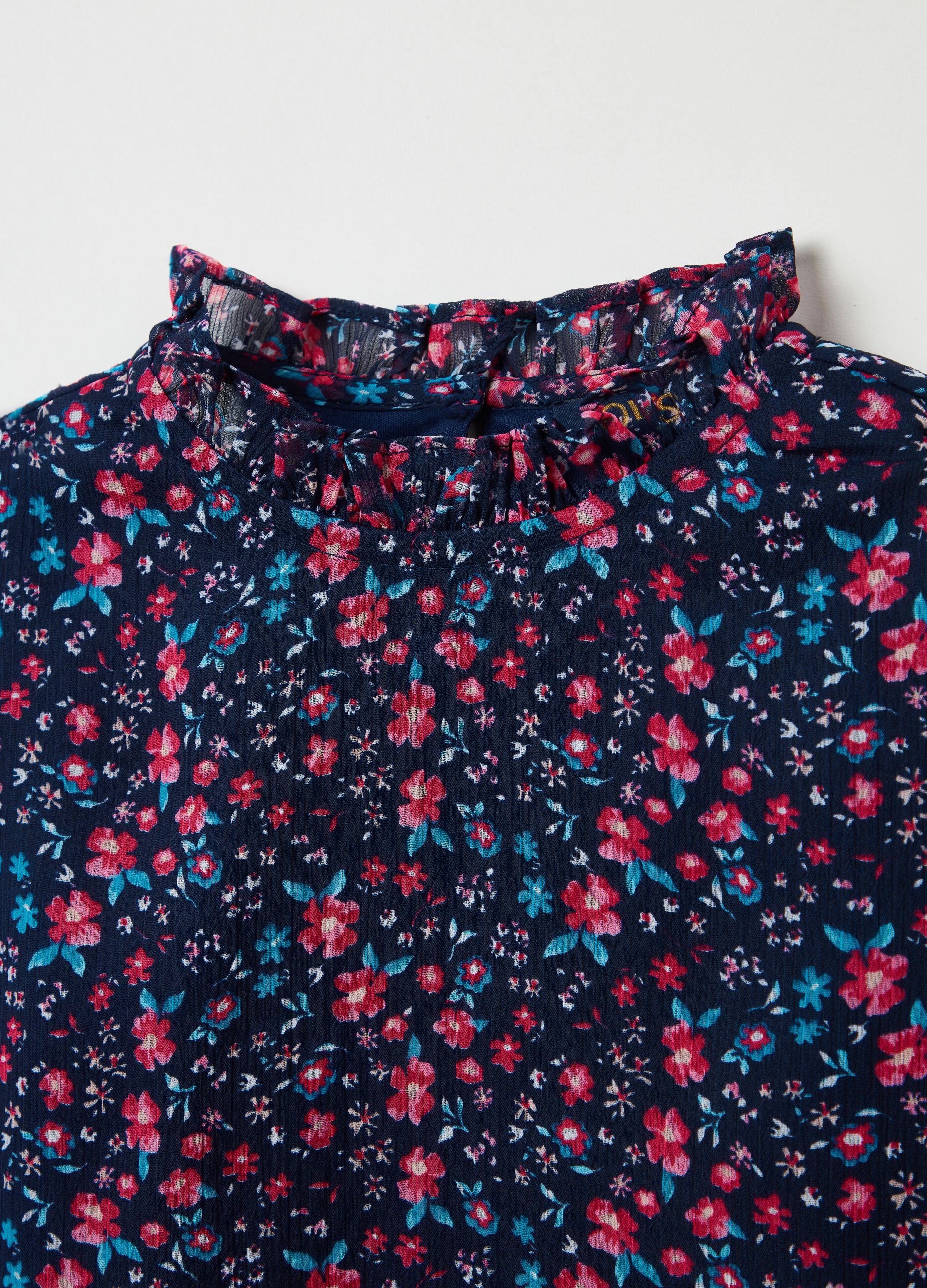 Vestito lungo in fantasia floreale_2