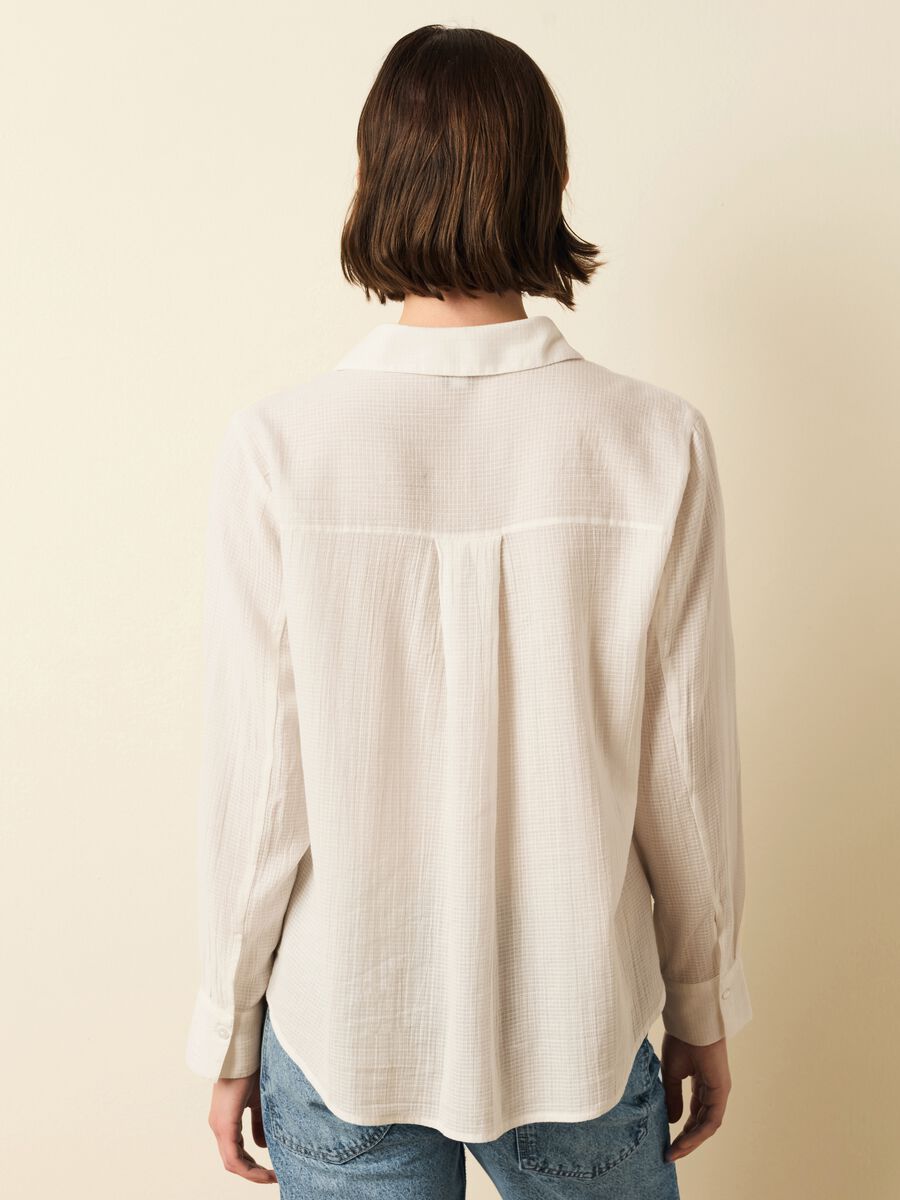 Brushed shirt with broderie anglaise details_2