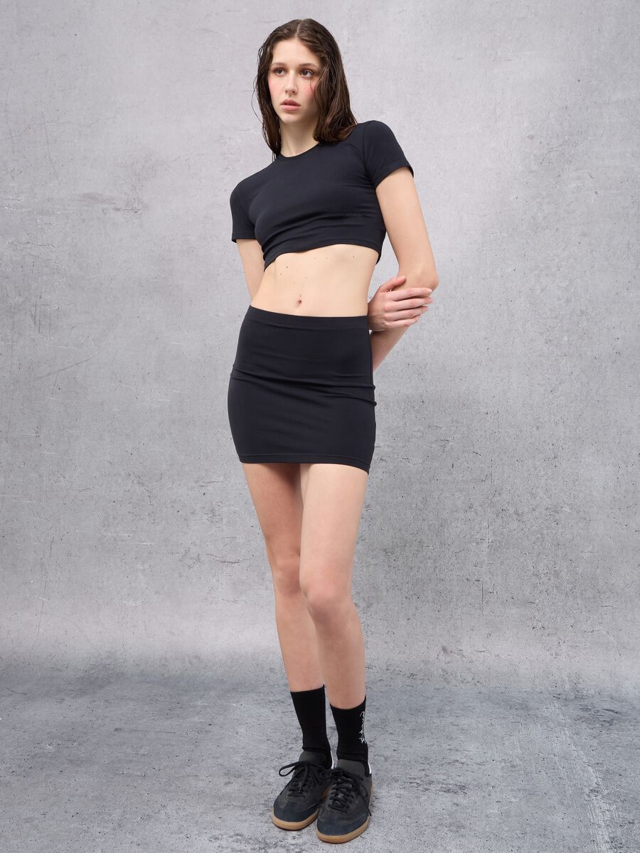 Black Mini Skirt_0