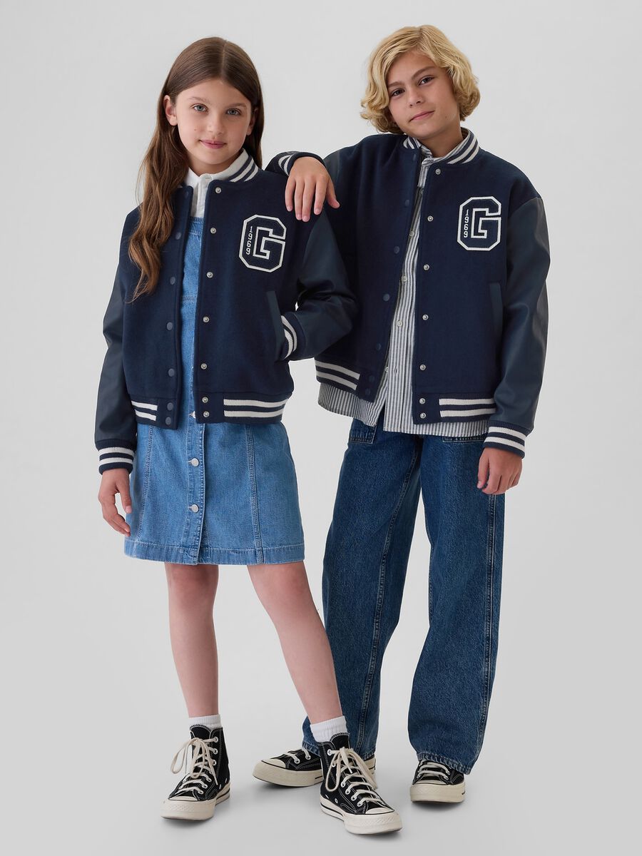 Varsity jacket with logo_1