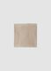 Beige organic cotton baby blanket_0