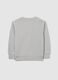 Grey cotton children's sweatshirt regular fit with print_1