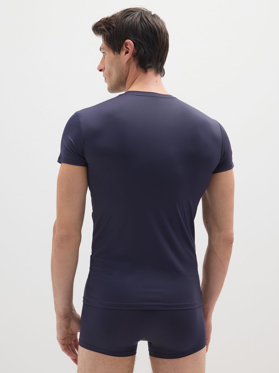 Blue Microfiber T-Shirt Twin Pack_2