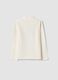 T-shirt bianca in cotone elasticizzato con stampa Minnie_1