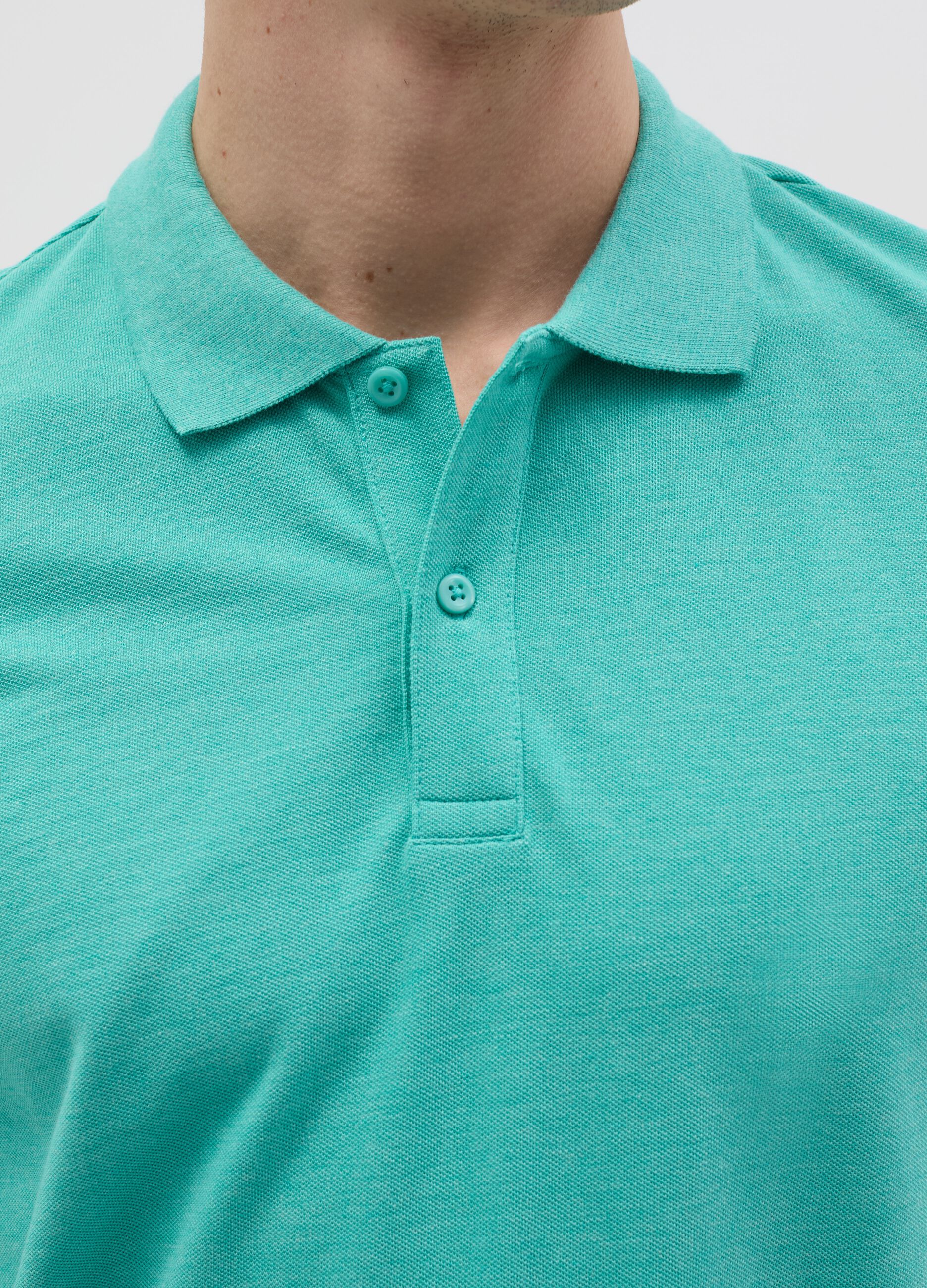 Regular-fit polo shirt in cotton