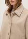 Beige short coat regular fit with buttons_3
