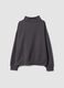 Grey stretch modal crew-neck sweatshirt ALTAVIA STUDIO_5