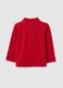 Baby's pure cotton red polo regular fit_1