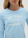 Girls' Blue Long-Sleeved Top in Pure Cotton_2