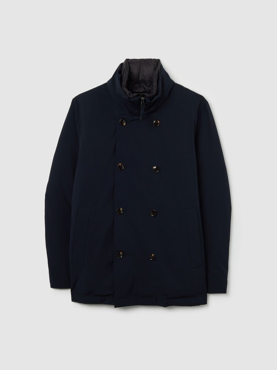 Blue zip jacket_0