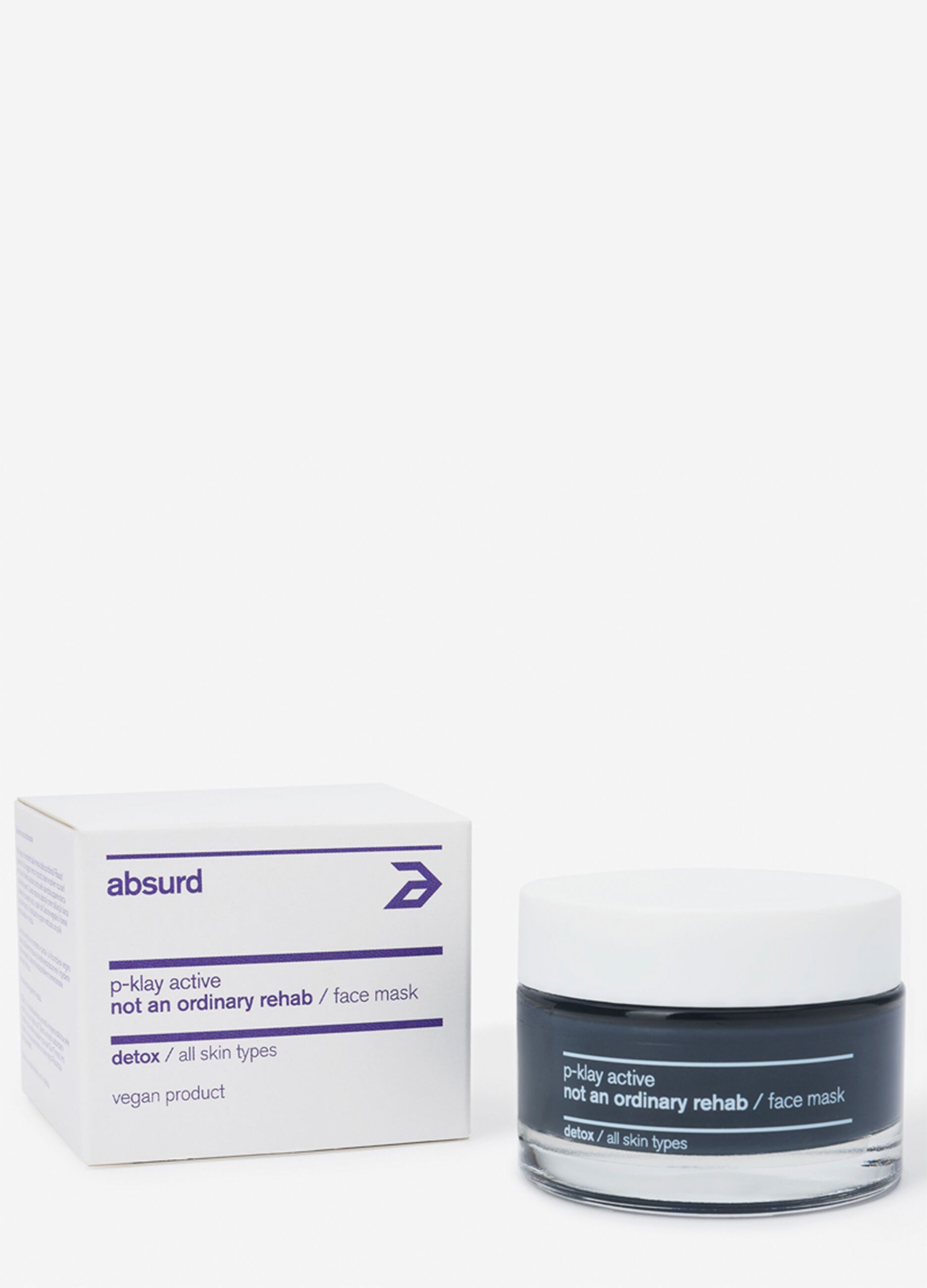 Maschera viso che opacizza la cute riequilibrando la produzione di sebo Not an ordinary Rehab